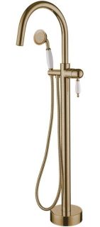 Смеситель напольный Boheme Medici для ванны бронза 309